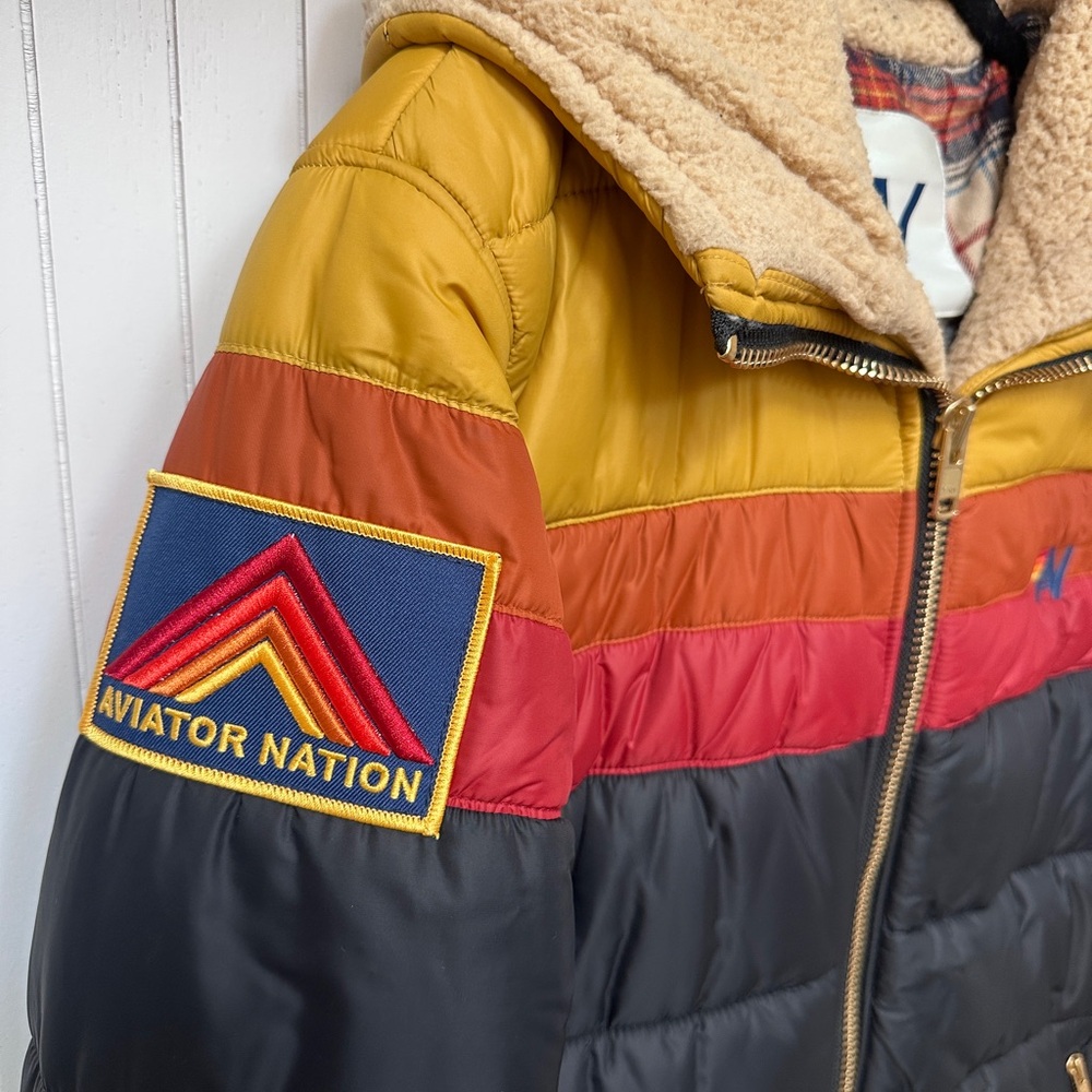 Aviator Nation Trekker Puffer Jacket - Picture 4 of 11